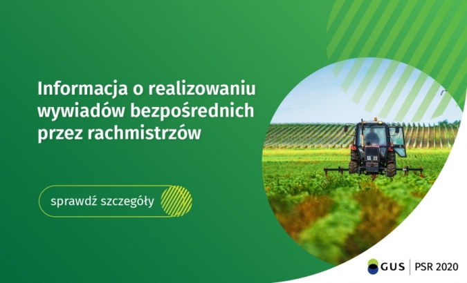 plakat Spis Rolny 2020