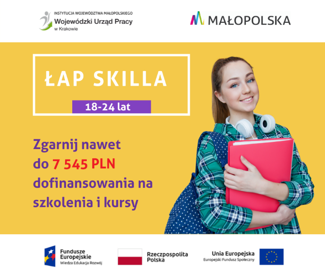 plakat Projektu Łap Skilla