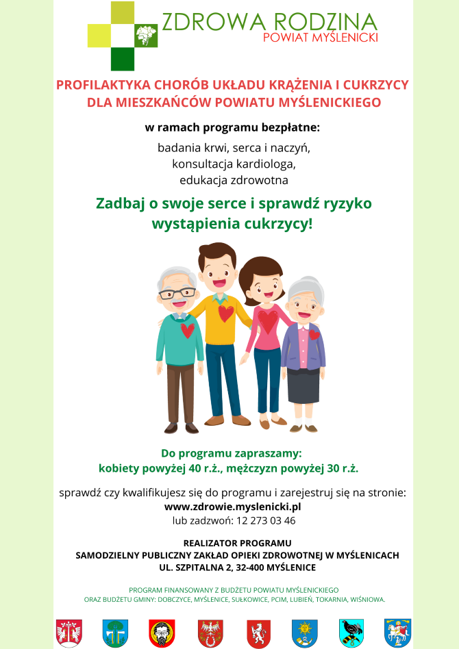 plakat Programu Zdrowa Rodzina